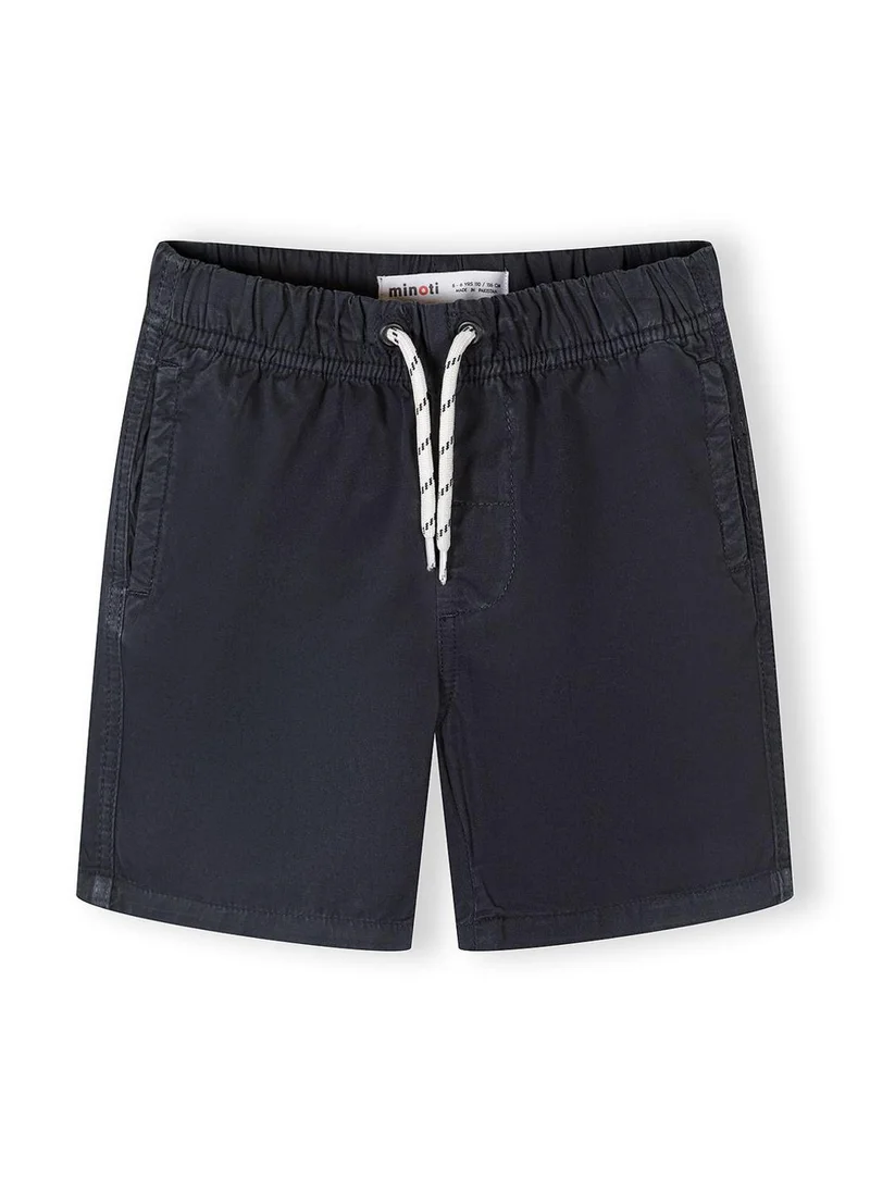 مينوتي Boys 3-pack woven cotton shorts olive beige navy 3-15 years